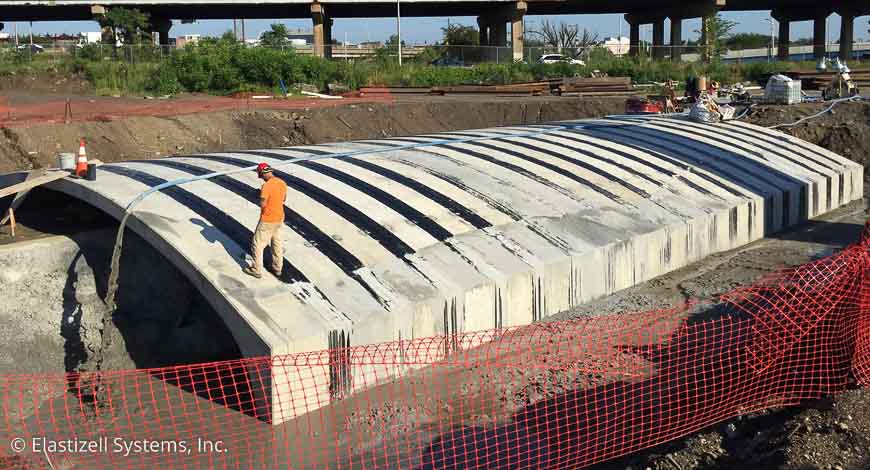 Elastizell Systems Inc Fill Over Culvert Image