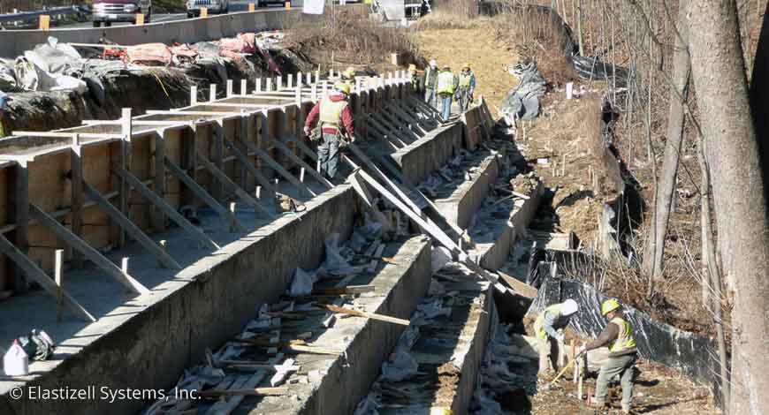 Elastizell Systems Inc Landslip Repair Fill Image
