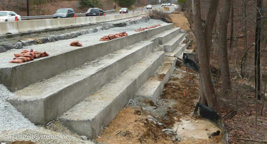 Elastizell Systems Inc Landslip Repair Fill Image