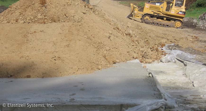 Elastizell Systems Inc Lightweight Levee Fill Image