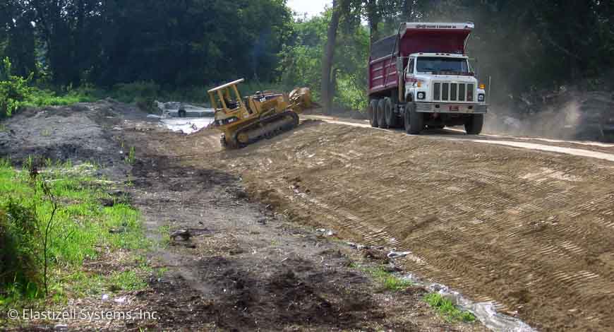 Elastizell Systems Inc Lightweight Levee Fill Image
