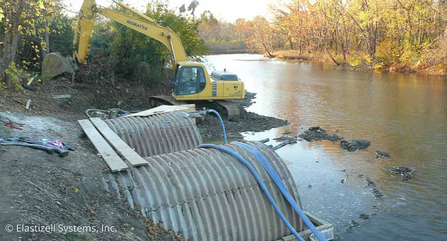 Elastizell Systems Inc Pipeline Fill Image