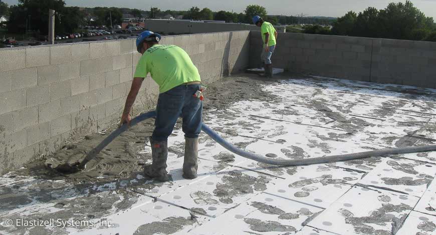 Elastizell Systems Inc New Roof Fill Image