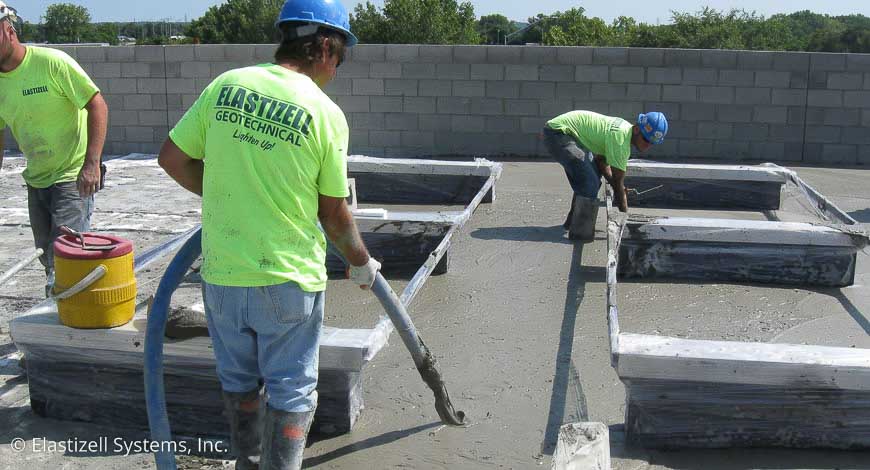 Elastizell Systems Inc New Roof Fill Image