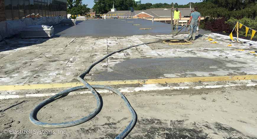 Elastizell Systems Inc Re-Roof Fills Image